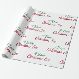 Papel De Presente Véspera de Natal