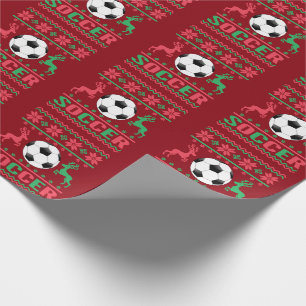 Papel De Presente Vestido de futebol