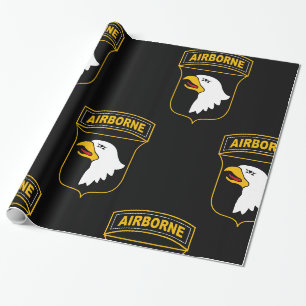 Papel De Presente Veterano Militar da 101ª Divisão Aerotransportada