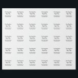 Papel De Presente Viagem chá de noiva adicionar nome data de solteir<br><div class="desc">Design</div>