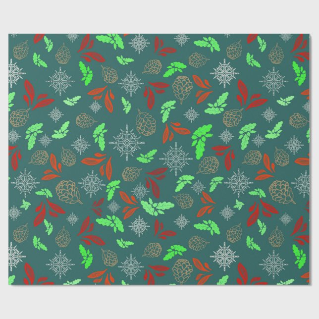 Papel De Presente Víblias de Natal russas (Aberto)