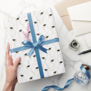Papel De Presente Vibrações Festivas de Graduação