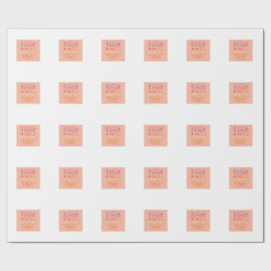 Papel De Presente Vibrações para um bom dia