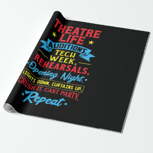 Papel De Presente Vida De Teatro Para Ator