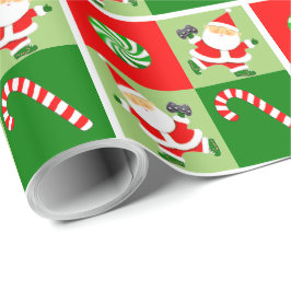 Papel De Presente Video Gamer Holiday Gift