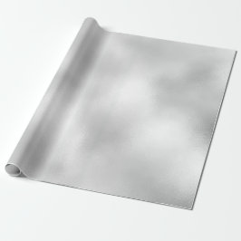 Papel De Presente Vidro Da Lâmpada Mínima De Cinza Branca De Prata