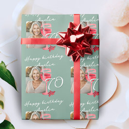 Papel De Presente Vidro Vidro Vidro Aquoso Foto de Festa de aniversá