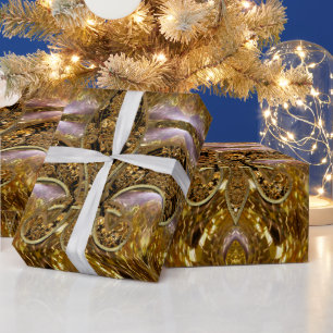 Papel De Presente Vilposh Fleur 15 ft barrocos