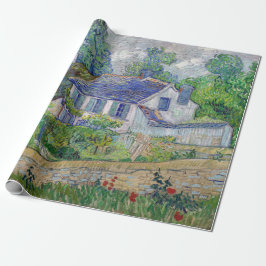Papel De Presente Vincent van Gogh - Casas em Auvers