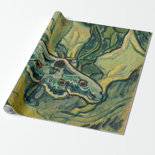 Papel De Presente Vincent van Gogh - Grande Mariposa Pavão