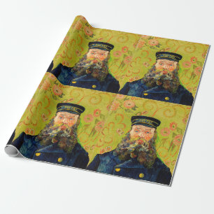 Papel De Presente Vincent Van Gogh O Carteiro Joseph Roulin