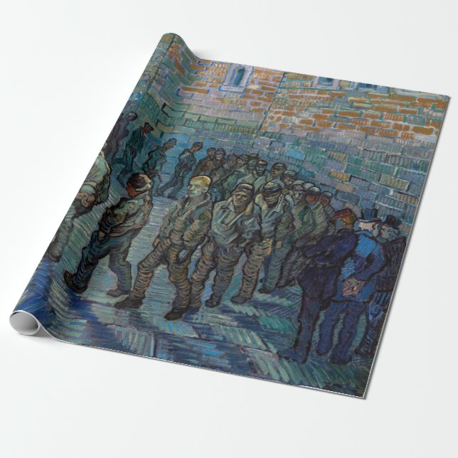 Papel De Presente Vincent van Gogh - O Tribunal prisional (Desenrolado)