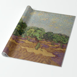 Papel De Presente Vincent van Gogh - Oliveiras