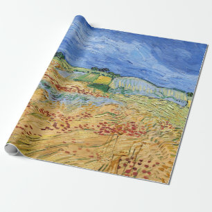 Papel De Presente Vincent van Gogh - Os campos / planície em Auvers