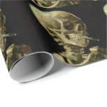 Papel De Presente Vincent Van Gogh Skeleton com um cigarro em chamas<br><div class="desc">Vincent Van Gogh Skeleton com papel de embrulho de cigarro em combustão</div>