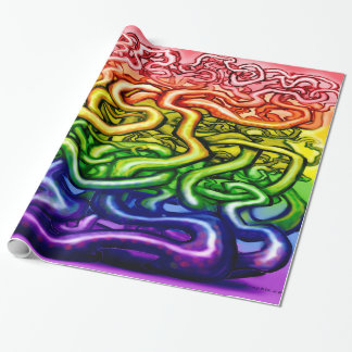 Papel De Presente Vines LGBQT Arco-Íris