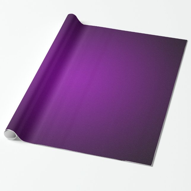 Papel De Presente Vinheta Preta-Púrpura Granulada (Desenrolado)