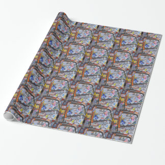 Papel De Presente Vinhetas