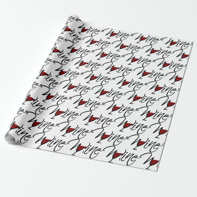 PAPEL DE PRESENTE VINHO (Desenrolado)