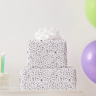 Papel De Presente Vinho Confetti Watercolor Pontos de Moldagem