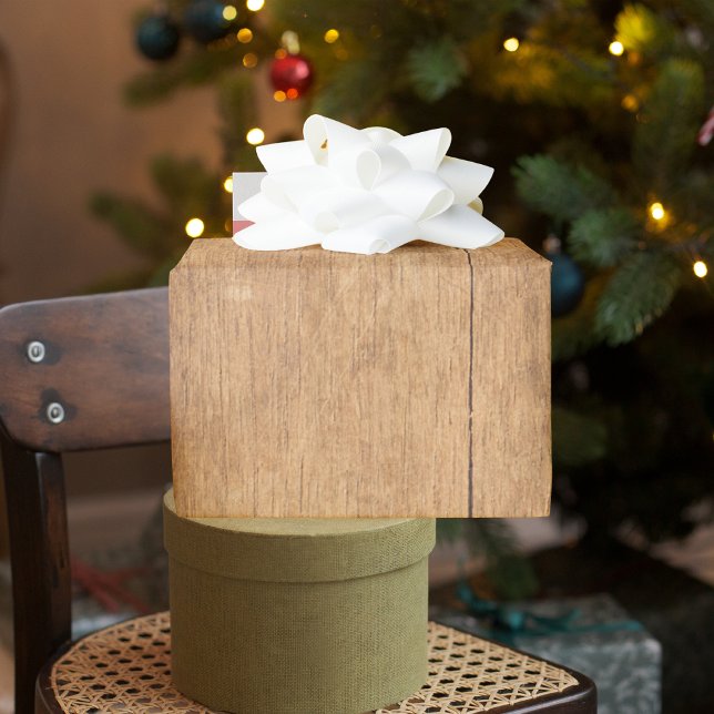 Papel De Presente Vintaga Beauty Wood & Deer (Criador carregado)