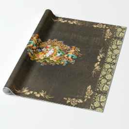 Papel De Presente Vintage 114