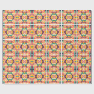 Papel De Presente Vintage Abstract Pattern
