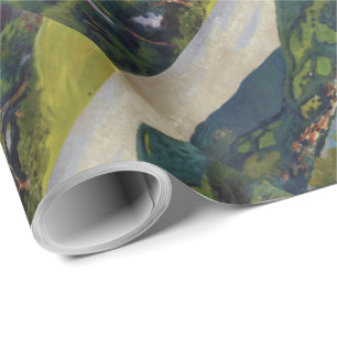 Papel De Presente Vintage August Macke View Do Tegernsee