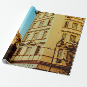 Papel De Presente Vintage Building Facadearchitecture, Edifício, Cit