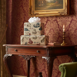 Papel De Presente Vintage Cats