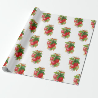 Papel De Presente Vintage Cherries