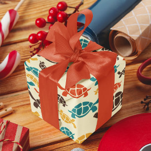 Papel De Presente Vintage Color Tortoise Cartoise