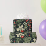 Papel De Presente Vintage Elegant Christmas Pattern Wraping Paper<br><div class="desc">Enrole seus presentes em estilo com este papel de embrulho Vintage Elegant Christmas Pattern. Apresentando modos clássicos de férias e padrões eternos em cores ricas e festivas, este papel de embrulho adiciona um toque de sofisticação aos presentes de férias. Feito de papel de alta qualidade, ele oferece durabilidade e uma...</div>