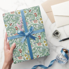 Papel De Presente Vintage Floral Flowers William Morris Leicester