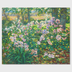 Papel De Presente Vintage Flores bonito Ilustração Windflower