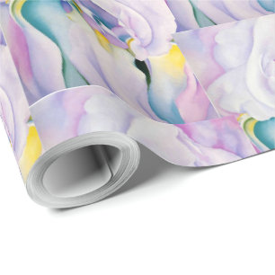 Papel De Presente Vintage Georgia O'keefe 1924 Luz da Íris