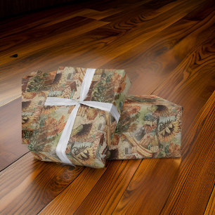 Papel De Presente Vintage Hansel e Gretel
