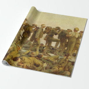 Papel De Presente Vintage John Singer Sargent World War I Gassed