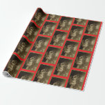 Papel De Presente Vintage Lil Girl With Dolly Christmas<br><div class="desc">Imagem de Vintage com mais de 70 anos! Disponível em rolos de tamanho diferente e em brilhante ou fosco. Personalizável.</div>