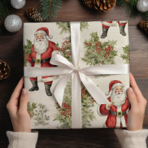 Vintage Papais noeis Natal