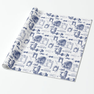 Papel De Presente Vintage que Sewing Toile