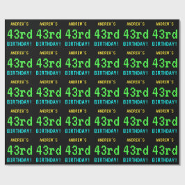 Papel De Presente Vintage/Retro Jogo de Vintage Divertido