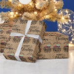 Papel De Presente Vintage Script Christmas - Red Truck<br><div class="desc">⭐ ⭐ ⭐ revisão ⭐ 5 estrelas. Papel de embrulho de presente de Natal num estilo popular de vintage pronto para você personalizar. ⭐ Este produto é 100% personalizável. *****Clique no BOTÃO PERSONALIZAR para adicionar, excluir, mover, redimensionar, mudar ao redor, girar, etc... qualquer dos gráficos ou texto ou use as...</div>