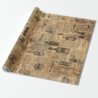 Papel De Presente Vintage Sears Catalog ads página 1906 Chique