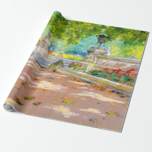 Papel De Presente Vintage Terrace, Prospect Park (1887) desenho