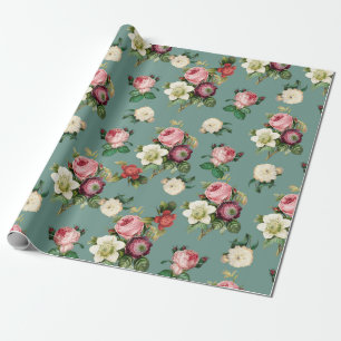 Papel De Presente Vintage Victorian Flowpage - Marple Hall