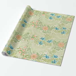 Papel De Presente Vintage william morris greenery floral