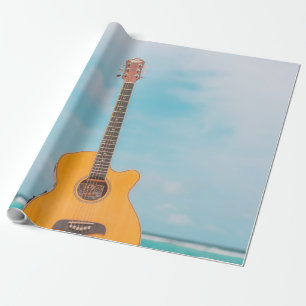 Papel De Presente Violão Bass legal