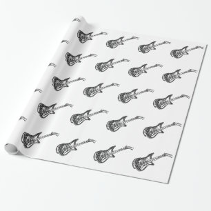 Papel De Presente Violão elétrico