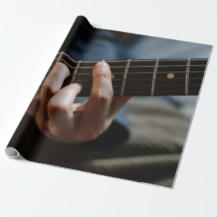 Papel De Presente Violão Incrível